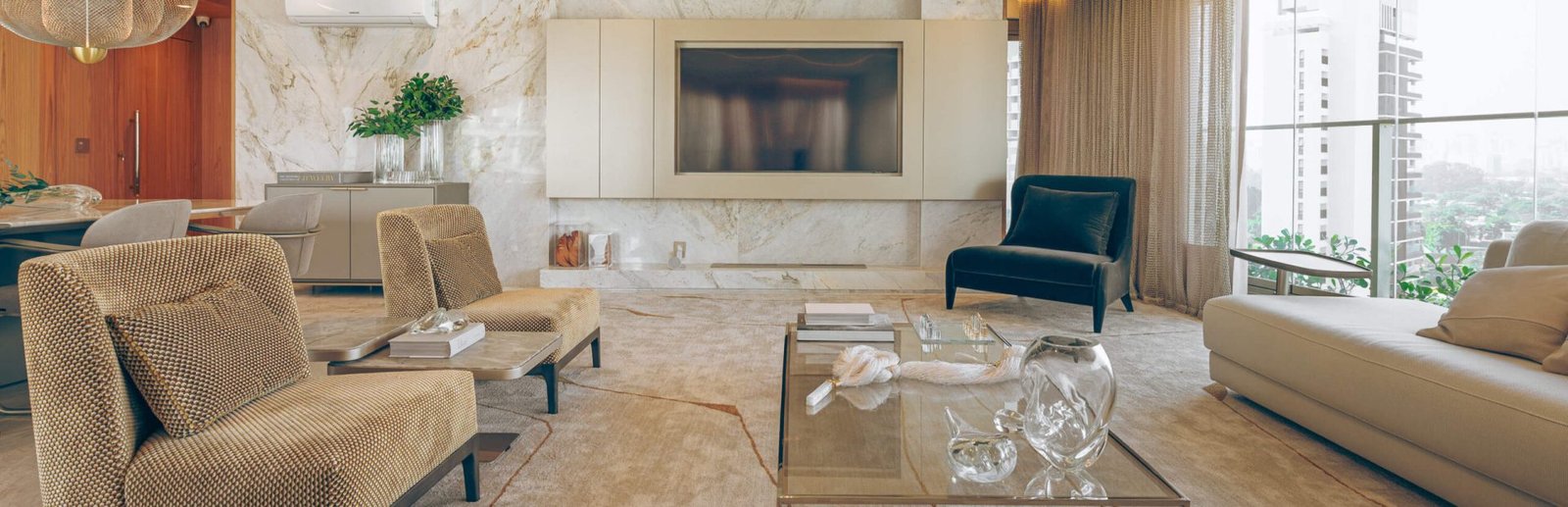 Residencial Villa Versace - Sala de Estar-TV