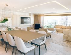 Residencial Villa Versace - Sala de Jantar e Living